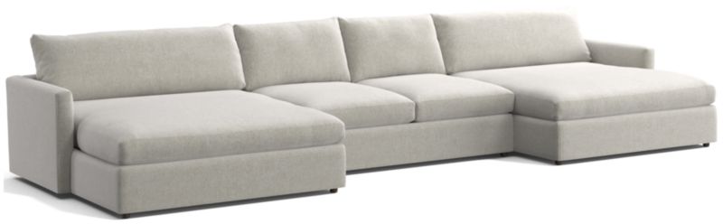 Lounge Deep 3-Piece Double Chaise Sectional Sofa - image 0 of 9