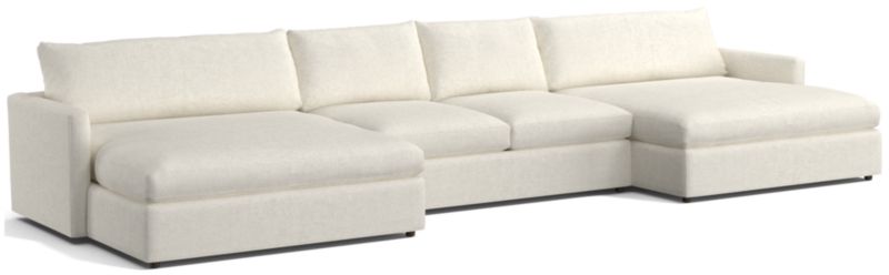 Lounge Deep 3-Piece Double Chaise Sectional Sofa - image 0 of 9