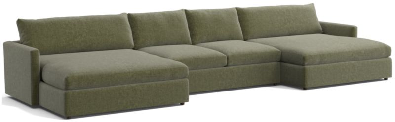 Lounge Deep 3-Piece Double Chaise Sectional Sofa - image 0 of 9