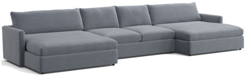 Lounge Deep 3-Piece Double Chaise Sectional Sofa - image 0 of 8