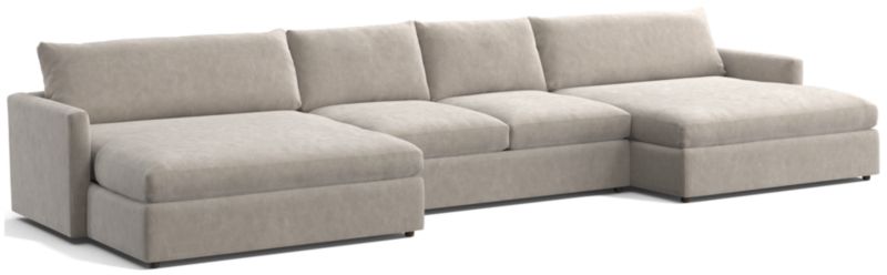 Lounge Deep 3-Piece Double Chaise Sectional Sofa - image 0 of 10