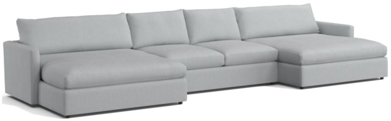 Lounge Deep 3-Piece Double Chaise Sectional Sofa - image 0 of 8