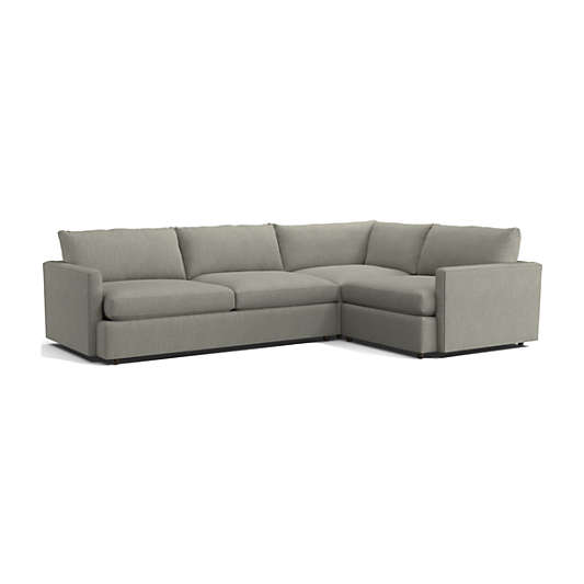 Lounge Deep 3-Piece Sectional Sofa