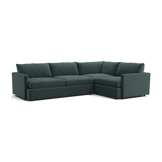 Lounge Deep 3-Piece Sectional Sofa