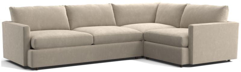 Lounge Deep 3-Piece Sectional Sofa - image 0 of 8