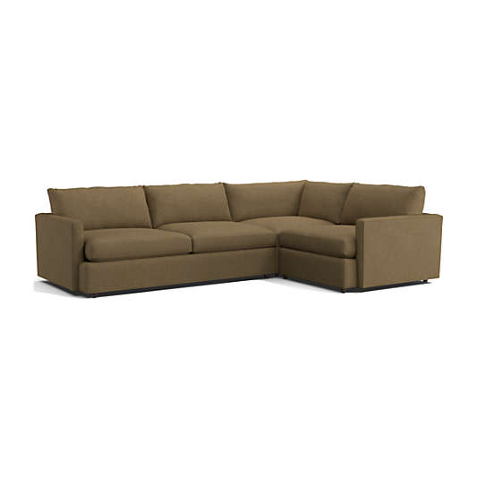 Lounge Deep 3-Piece Sectional Sofa