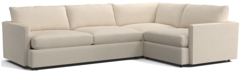 Lounge Deep 3-Piece Sectional Sofa - image 0 of 8