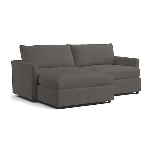 Lounge Deep 2-Piece Small Space Sectional Sofa