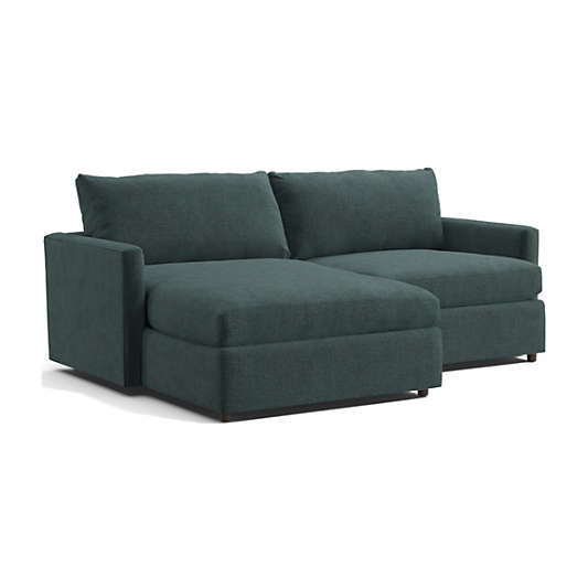 Lounge Deep 2-Piece Small Space Sectional Sofa