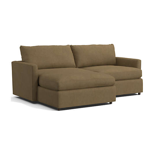 Lounge Deep 2-Piece Small Space Sectional Sofa