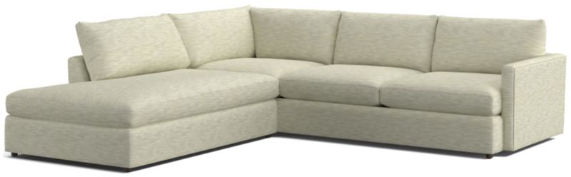 Lounge Deep 2-Piece Left-Arm Bumper Sectional Sofa - image 0 of 8