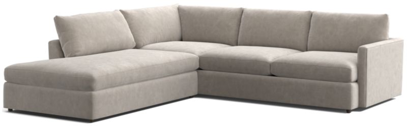 Lounge Deep 2-Piece Left-Arm Bumper Sectional Sofa - image 0 of 9