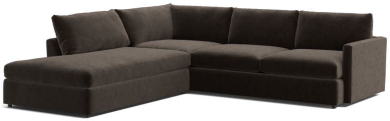 Lounge Deep 2-Piece Left-Arm Bumper Sectional Sofa - image 0 of 9