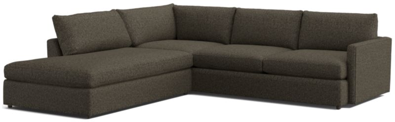 Lounge Deep 2-Piece Left-Arm Bumper Sectional Sofa - image 0 of 9