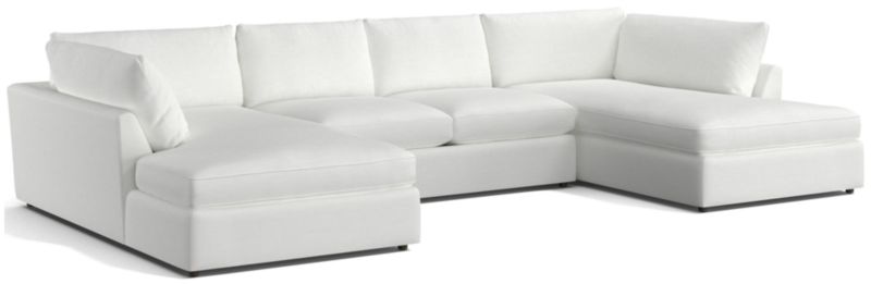 Lounge Deep 3-Piece U-Shaped Sectional Sofa with Corner Bumpers - image 0 of 8