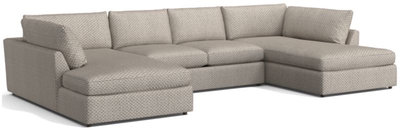 Lounge Deep 3-Piece U-Shaped Sectional Sofa with Corner Bumpers - image 0 of 7