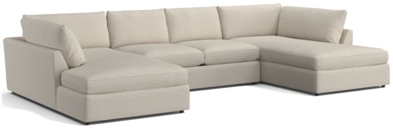 Lounge Deep 3-Piece U-Shaped Sectional Sofa with Corner Bumpers - image 0 of 7