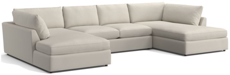 Lounge Deep 3-Piece U-Shaped Sectional Sofa with Corner Bumpers - image 0 of 8