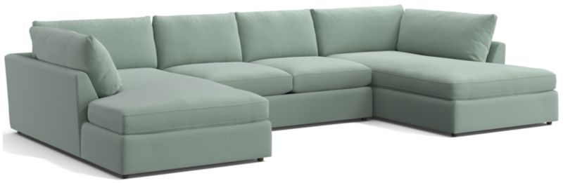 Lounge Deep 3-Piece U-Shaped Sectional Sofa with Corner Bumpers - image 0 of 8