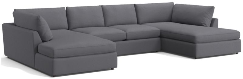 Lounge Deep 3-Piece U-Shaped Sectional Sofa with Corner Bumpers - image 0 of 8