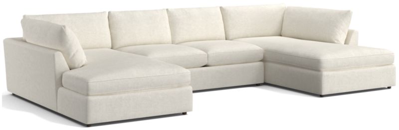 Lounge Deep 3-Piece U-Shaped Sectional Sofa with Corner Bumpers - image 0 of 8