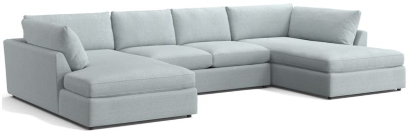 Lounge Deep 3-Piece U-Shaped Sectional Sofa with Corner Bumpers - image 0 of 7