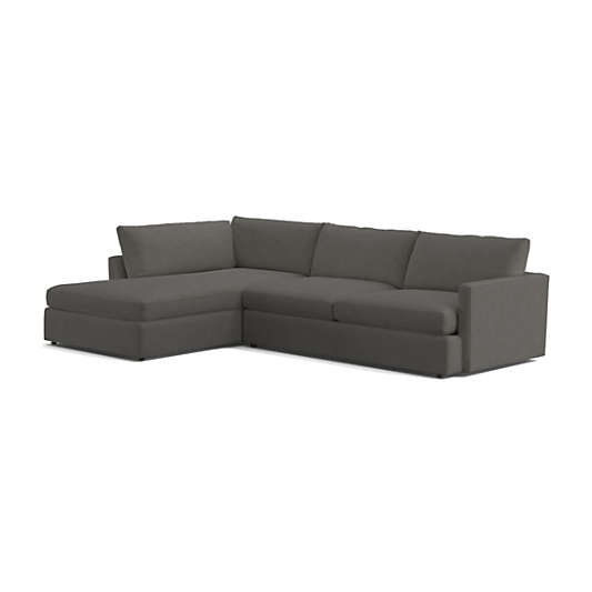 Lounge Deep 2-Piece Left-Arm Bumper Sectional Sofa