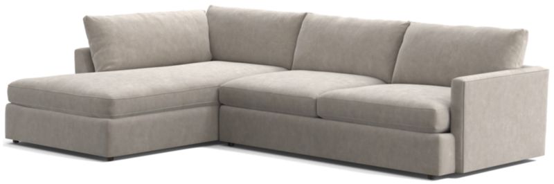 Lounge Deep 2-Piece Left-Arm Bumper Sectional Sofa - image 0 of 11