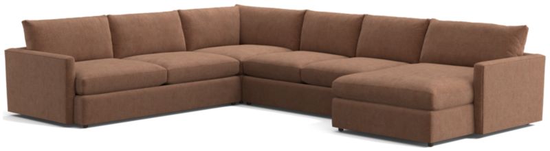 Lounge Deep 4-Piece U-Shaped Sectional Sofa with Right-Arm Storage Chaise - image 0 of 8