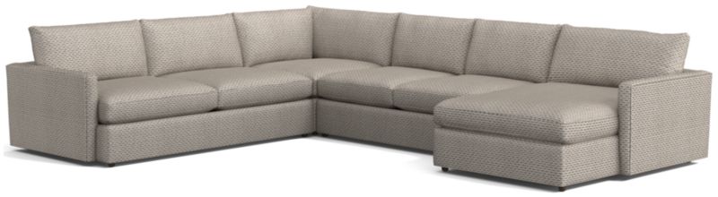 Lounge Deep 4-Piece U-Shaped Sectional Sofa with Right-Arm Storage Chaise - image 0 of 8