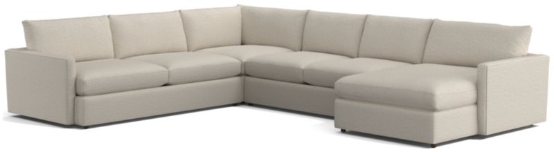 Lounge Deep 4-Piece U-Shaped Sectional Sofa with Right-Arm Storage Chaise - image 0 of 8