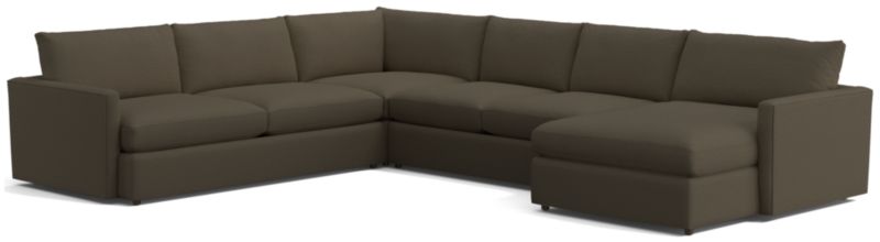 Lounge Deep 4-Piece U-Shaped Sectional Sofa with Right-Arm Storage Chaise - image 0 of 9