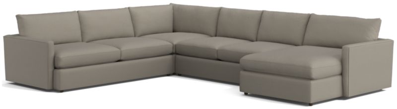 Lounge Deep 4-Piece U-Shaped Sectional Sofa with Right-Arm Storage Chaise - image 0 of 9