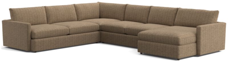 Lounge Deep 4-Piece U-Shaped Sectional Sofa with Right-Arm Storage Chaise - image 0 of 8