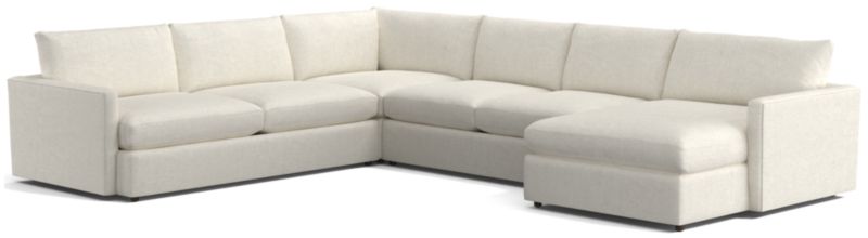 Lounge Deep 4-Piece U-Shaped Sectional Sofa with Right-Arm Storage Chaise - image 0 of 9