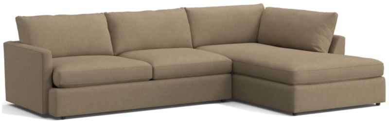 Lounge Deep 2-Piece Right-Arm Bumper Sectional Sofa - image 0 of 8