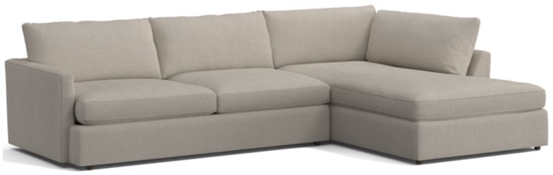 Lounge Deep 2-Piece Right-Arm Bumper Sectional Sofa - image 0 of 10