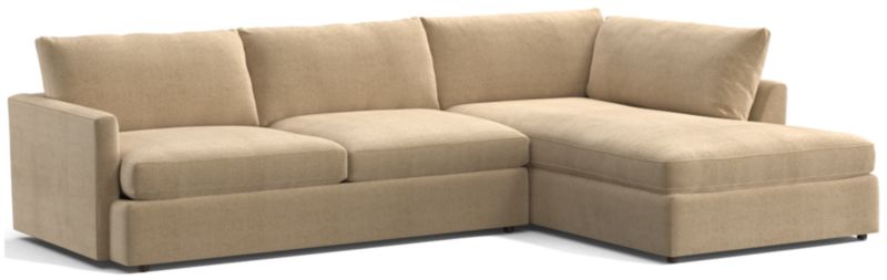 Lounge Deep 2-Piece Right-Arm Bumper Sectional Sofa - image 0 of 8