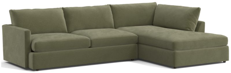 Lounge Deep 2-Piece Right-Arm Bumper Sectional Sofa - image 0 of 10