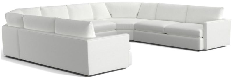 Lounge Deep 5-Piece Wedge Sectional Sofa - image 0 of 7