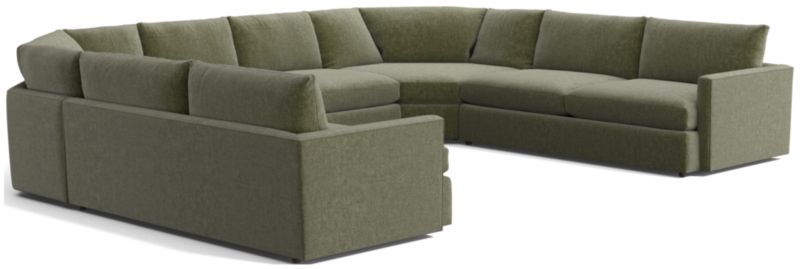 Lounge Deep 5-Piece Wedge Sectional Sofa - image 0 of 7