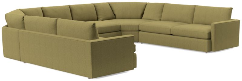 Lounge Deep 5-Piece Wedge Sectional Sofa - image 0 of 7