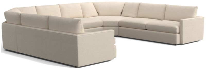 Lounge Deep 5-Piece Wedge Sectional Sofa - image 0 of 7