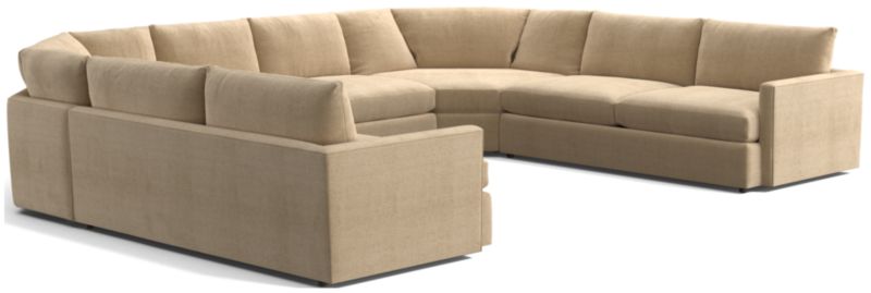 Lounge Deep 5-Piece Wedge Sectional Sofa - image 0 of 7