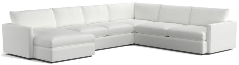 Lounge Deep 4-Piece U-Shaped Sectional Sofa with Left-Arm Storage Chaise - image 0 of 9