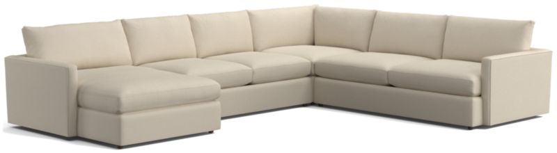 Lounge Deep 4-Piece U-Shaped Sectional Sofa with Left-Arm Storage Chaise - image 0 of 9