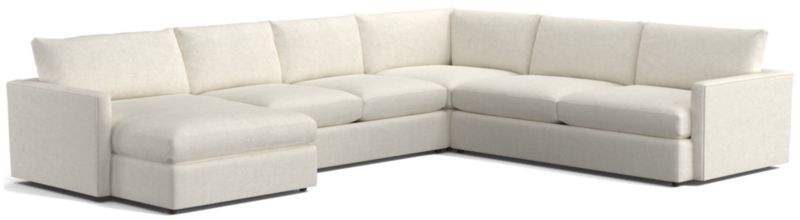 Lounge Deep 4-Piece U-Shaped Sectional Sofa with Left-Arm Storage Chaise - image 0 of 9