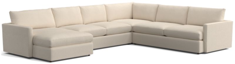 Lounge Deep 4-Piece U-Shaped Sectional Sofa with Left-Arm Storage Chaise - image 0 of 8