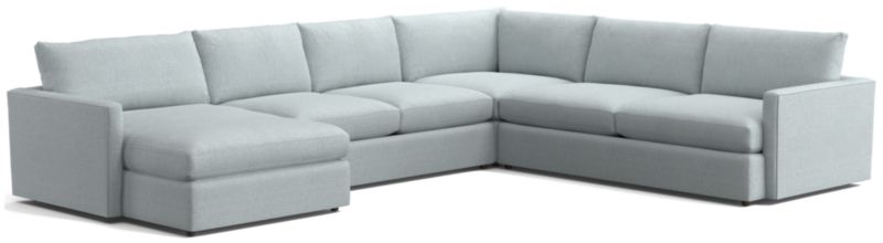 Lounge Deep 4-Piece U-Shaped Sectional Sofa with Left-Arm Storage Chaise - image 0 of 8