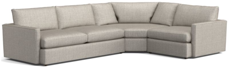 Lounge Deep 3-Piece Wedge Sectional Sofa - image 0 of 8